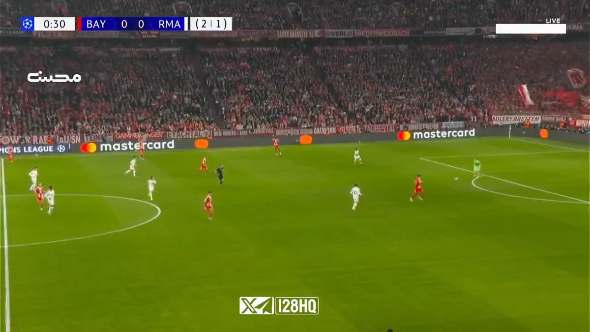 Ce a fost asta?! Gol de la 40 de metri în secunda 40 din Bayern - Real, după o gafă colosală