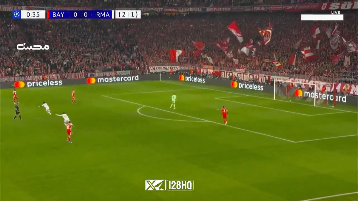 Ce a fost asta?! Gol de la 40 de metri în secunda 40 din Bayern - Real, după o gafă colosală