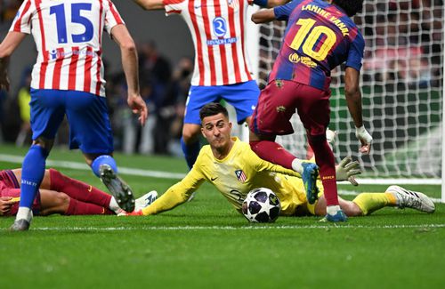 Juan Musso a fost, de fapt, MVP-ul partidei Atletico - Barcelona 1-2 de pe Metropolitano / Foto: Imago
