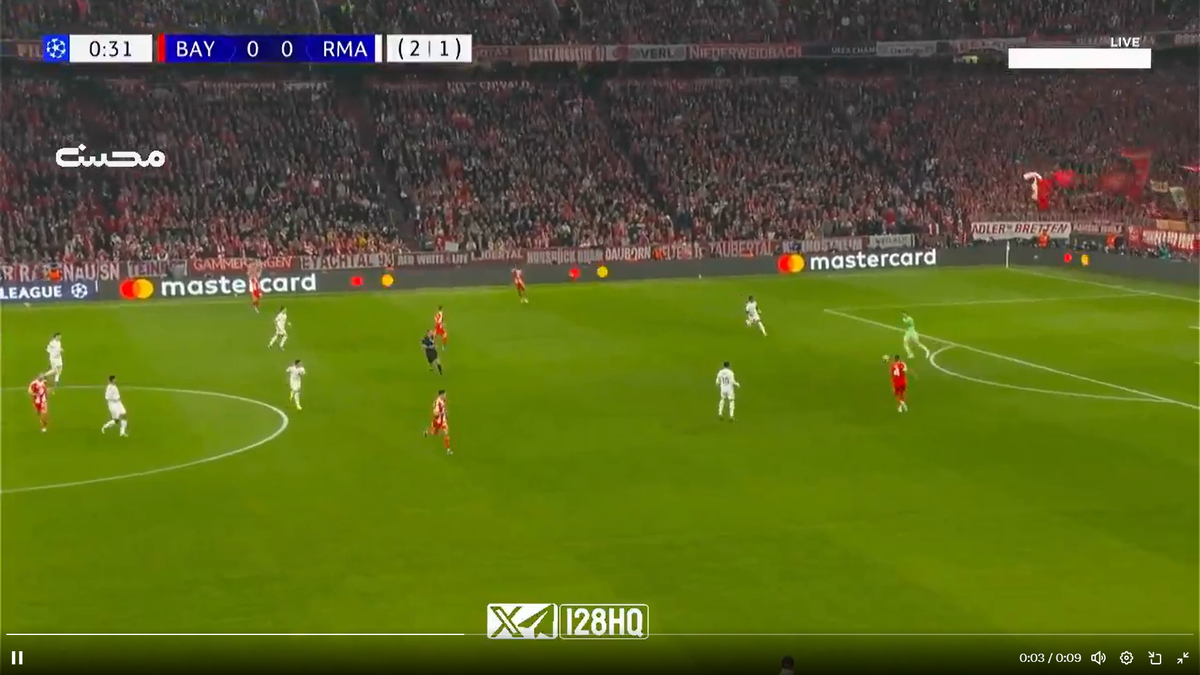 Ce a fost asta?! Gol de la 40 de metri în secunda 40 din Bayern - Real, după o gafă colosală