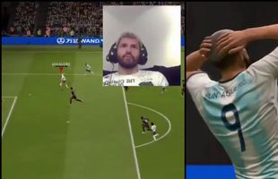 Sergio „Kun” Aguero își face praf colegii în FIFA 20