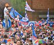 Rangers, campioană! Fanii au ieșit pe stradă