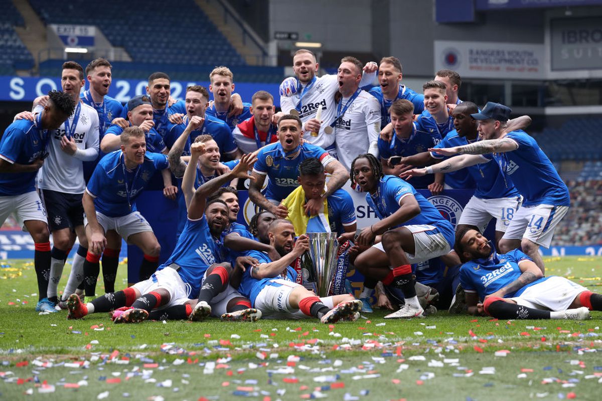 Rangers, campioană! Fanii au ieșit pe stradă