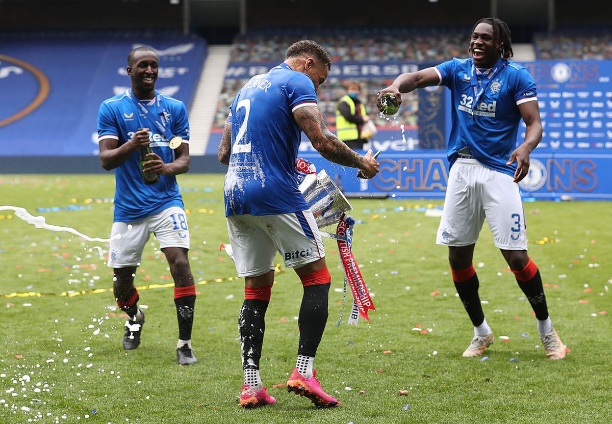 Rangers, campioană! Fanii au ieșit pe stradă