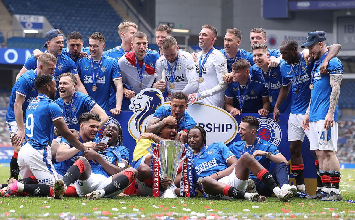 Rangers, campioană! Fanii au ieșit pe stradă