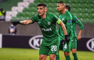 Claudiu Keșeru, spectacol în Bulgaria! Două assisturi de finețe pentru Ludogorets