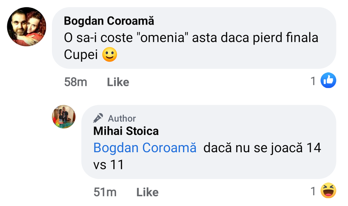 Mihai Stoica, reacții după CS Universitatea Craiova - CFR Cluj
