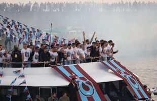 Continuă sărbătoarea la Trabzonspor » Imagini fantastice cu noii campioni ai Turciei