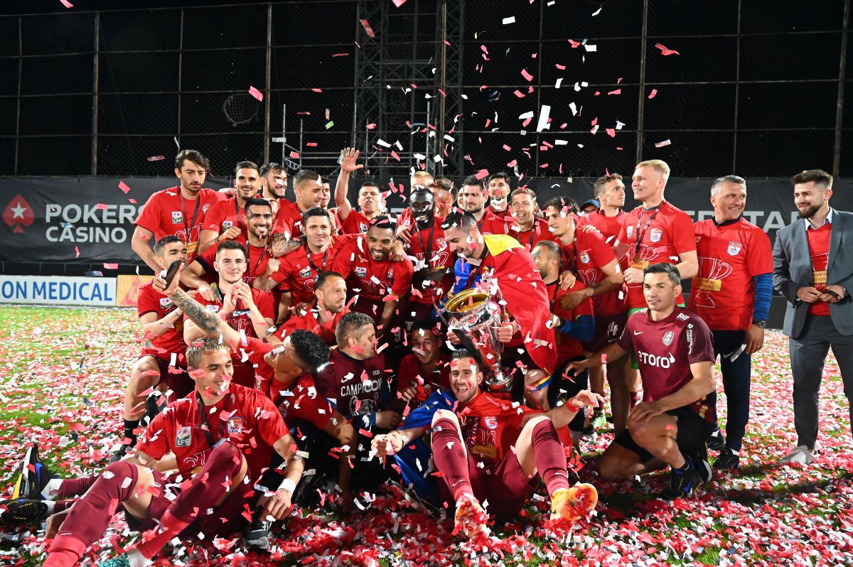 CFR Cluj, sărbătoare de titlu
