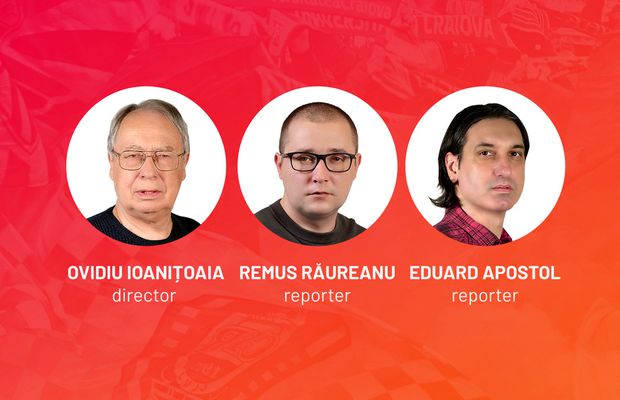 CFR Cluj - Universitatea Craiova, comentat live de Ovidiu Ioanițoaia, Remus Răureanu și Eduard Apostol