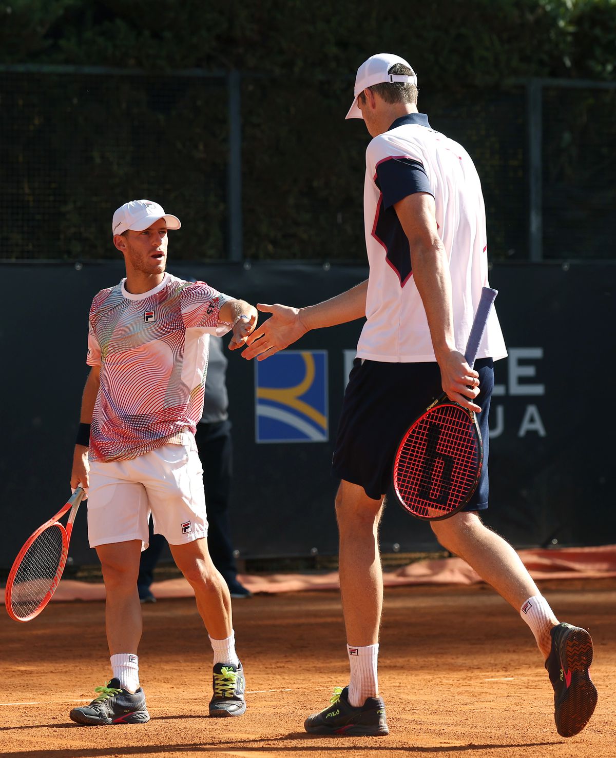 John Isner și Diego Sebastian Schwartzman