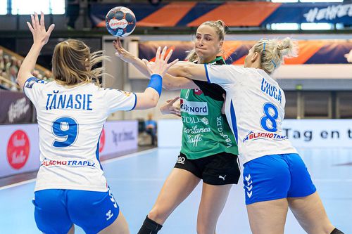 Minaur a pierdut ambele meciuri din final four-ul EHF European League, cu Viborg, respectiv Herning-Ikast // foto: Imago Images