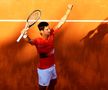 Novak Djokovic (34 de ani, 1 ATP) a cucerit titlul la Roma, după o finală fără istoric împotriva grecului Stefanos Tsitsipas (23 de ani, 5 ATP), scor 6-0, 7-6(5).