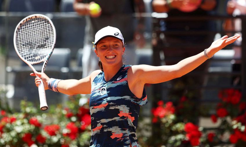Iga Swiatek (20 de ani, numărul 1 WTA) a învins-o în finala de la WTA Roma pe Ons Jabeur (27 de ani, locul 7 WTA), scor 6-2, 6-2 și și-a păstrat titlul din capitala Italiei!