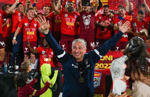 Dan Petrescu, primă fabuloasă pentru cucerirea titlului cu CFR Cluj! Poate da lovitura carierei dacă intră în grupele Ligii Campionilor