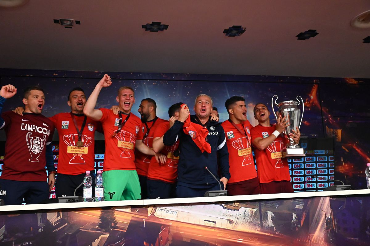 Fotbaliștii campioanei nu și-au uitat rivalii de la FCSB: „Petrecem 5 zile, apoi vedem care pe care!” + ironia lui Păun