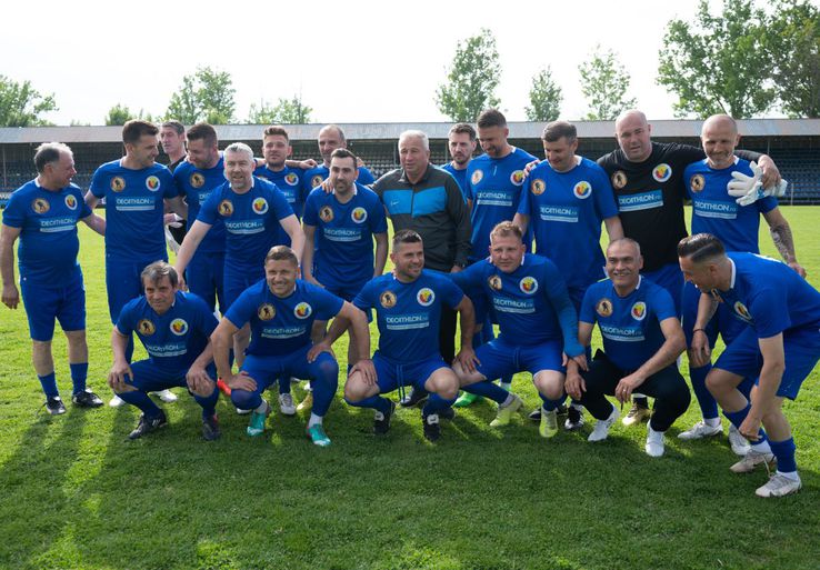 Imagini surprinse în 2023, în demonstrativul de la Urziceni. Presa o mai numea pe Unirea „Chelsea de Ialomița” / Sursă foto: GSP