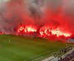 Peluza Sud a declanșat haosul pe Arena Națională / foto: GSP