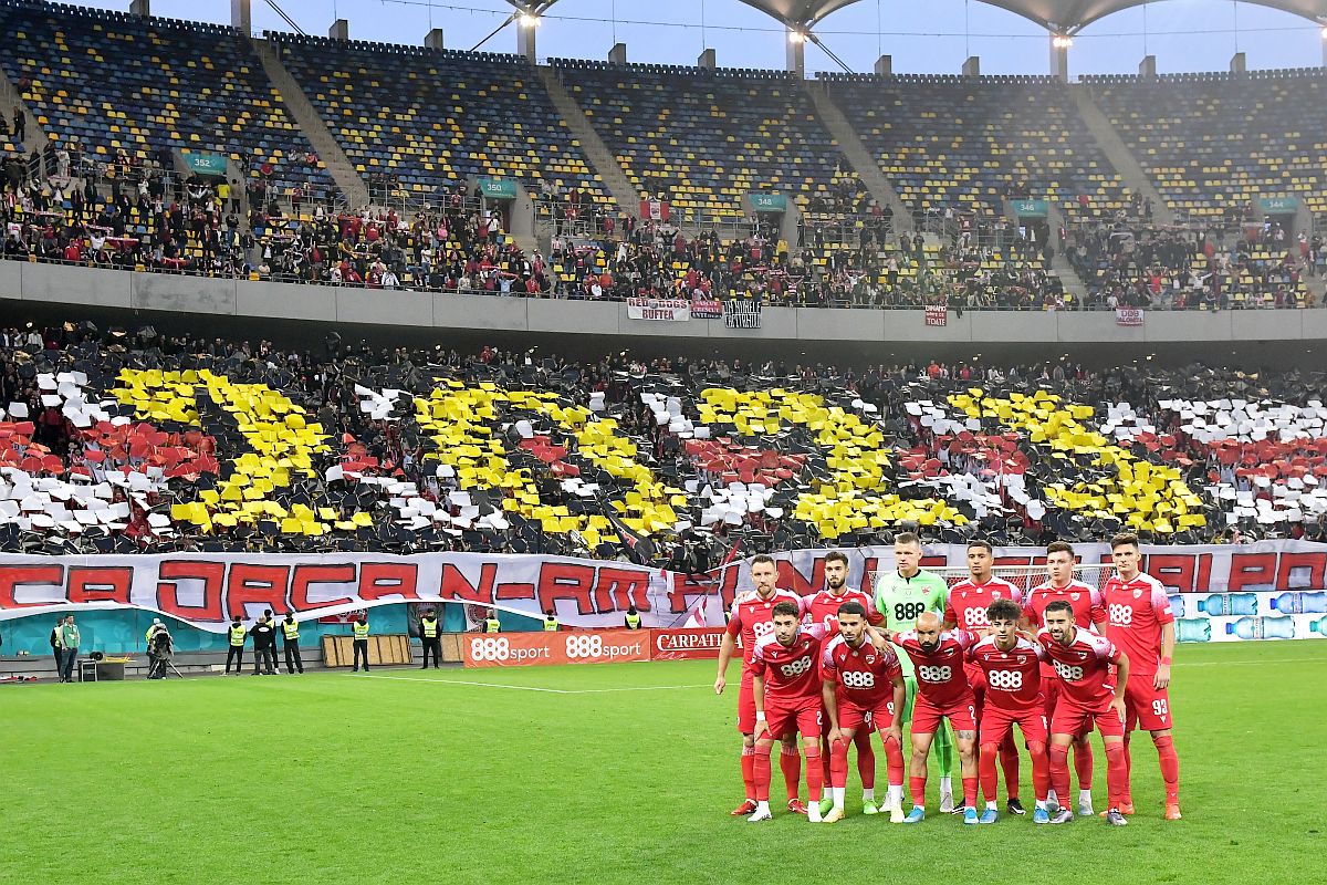 Dinamoviștii și CSA-steliștii, nici la jumătate față de spectatorii din FCSB - CFR Cluj. Dar cu un plus la decibeli