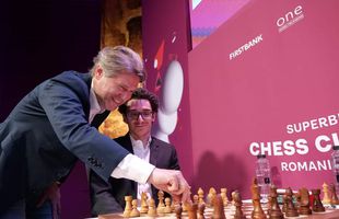 Fabiano Caruana și Alireza Firouzja sunt la egalitate! Jocurile decisive la Superbet Chess Classic sunt azi!