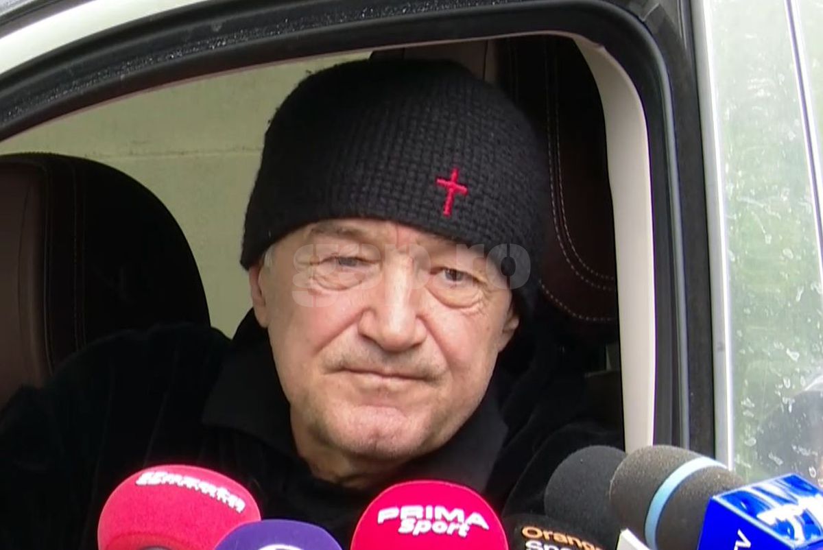 Gigi Becali, ce apariție! » Detaliul neobișnuit surprins de reporteri