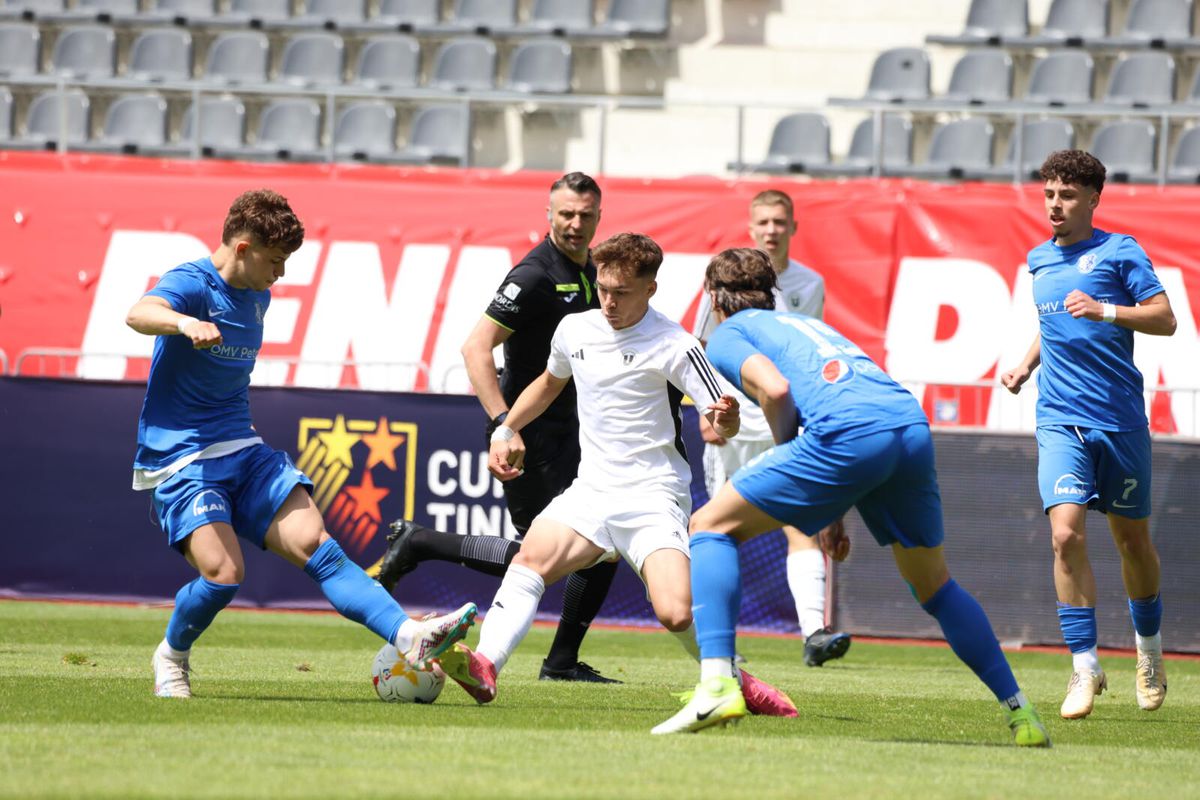 Farul răpusă de U Cluj în finala Cupei de Tineret, meci disputat în deschiderea ultimului act al Cupei României Betano