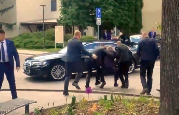 Robert Fico, premierul Slovaciei, adversara României la EURO 2024, a fost împușcat! A fost dus de urgență la spital