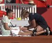 Simona Halep, probleme medicale la Trophee Clarins