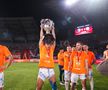 Corvinul Hunedoara, bucurie după finala Cupei României 2024, foto: GSP