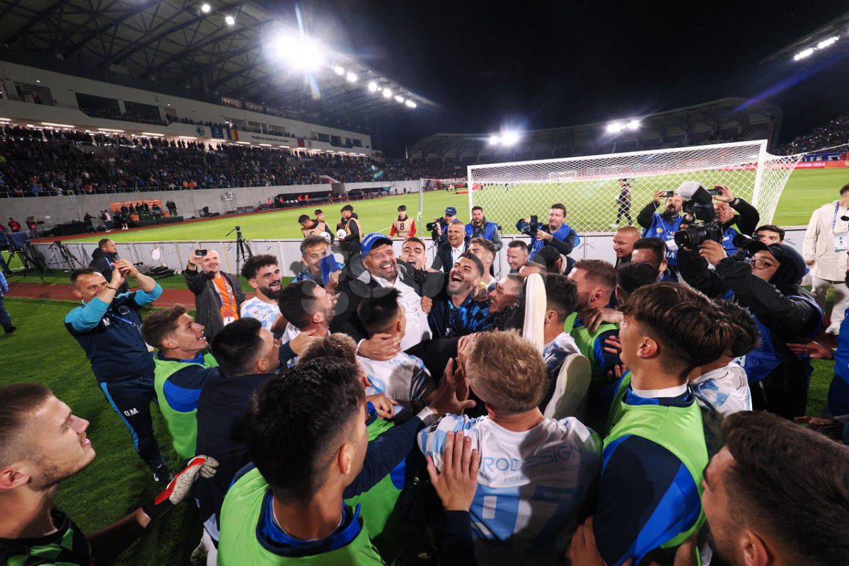 Corvinul Hunedoara, bucurie după finala Cupei României