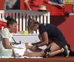 Simona Halep, probleme medicale la Trophee Clarins