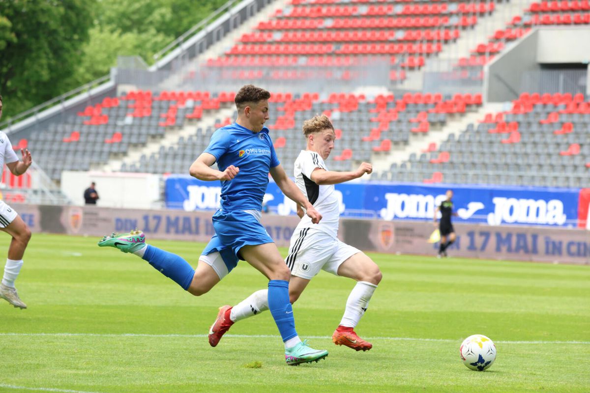 Farul răpusă de U Cluj în finala Cupei de Tineret, meci disputat în deschiderea ultimului act al Cupei României Betano