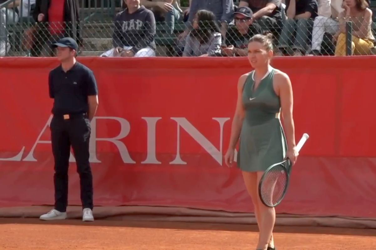 Simona Halep, probleme medicale la Trophee Clarins