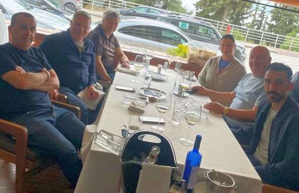 Întâlnire-surpriză la Salonic » Mircea Lucescu și Elias Charalambous, la aceeași masă: „Un prânz special”