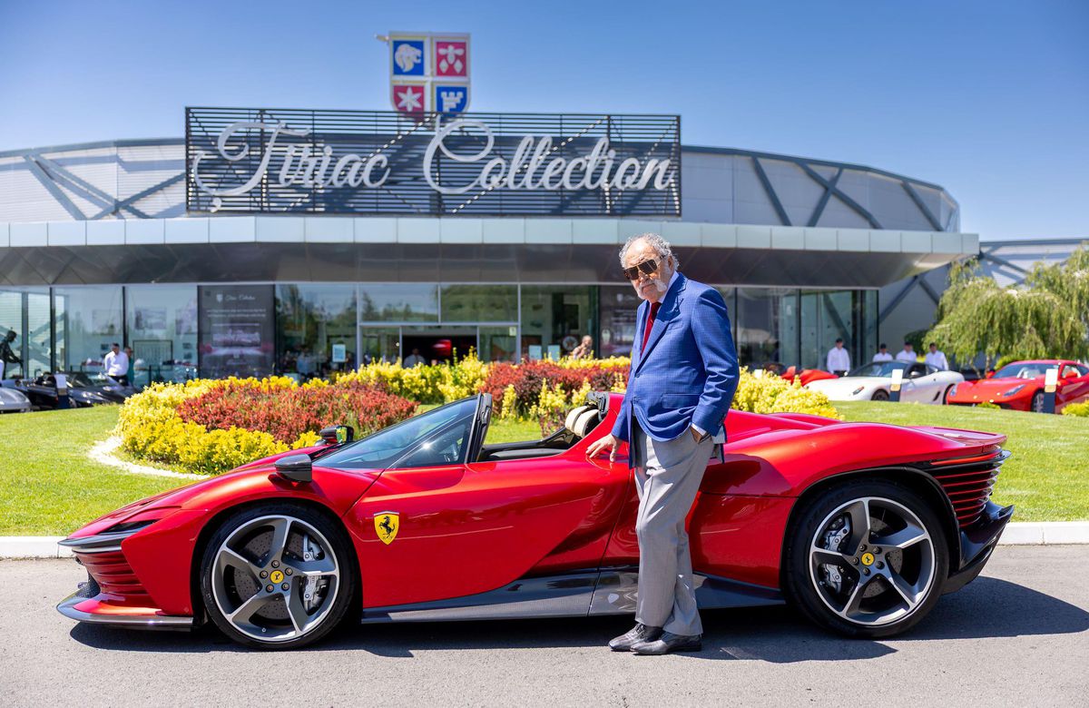 Ion Țiriac și-a prezentat colecția de mașini Ferrari