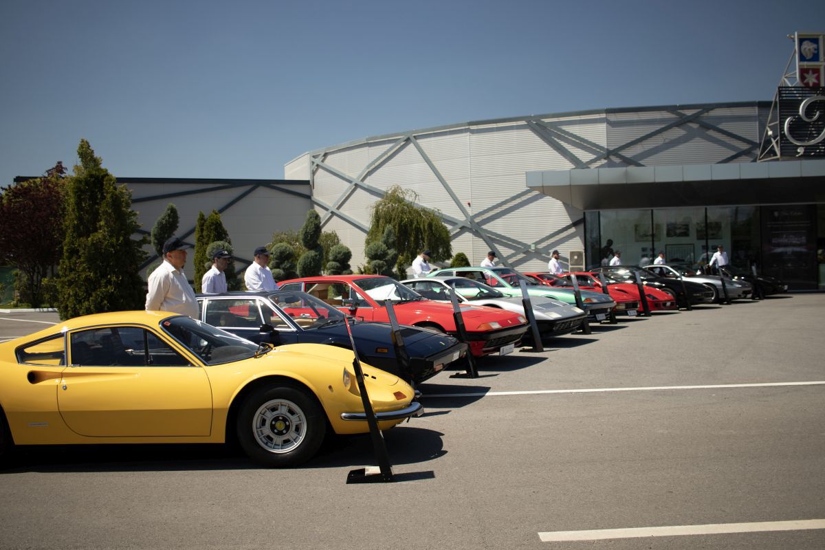 Ion Țiriac și-a prezentat colecția de mașini Ferrari