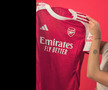 Arsenal și-a prezentat noul echipament pentru sezonul 2025-2026