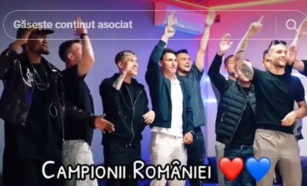 Nikos Drăgulina și maneaua dedicată FCSB-ului