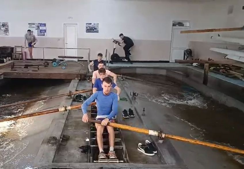 VIDEO + FOTO Fiii ploii » Fabrica de campioni din canotaj stă la mâna vremii: „Rămăsese o baltă, au închis iazul pentru pește. Noroc cu ploaia... vedem la vară”