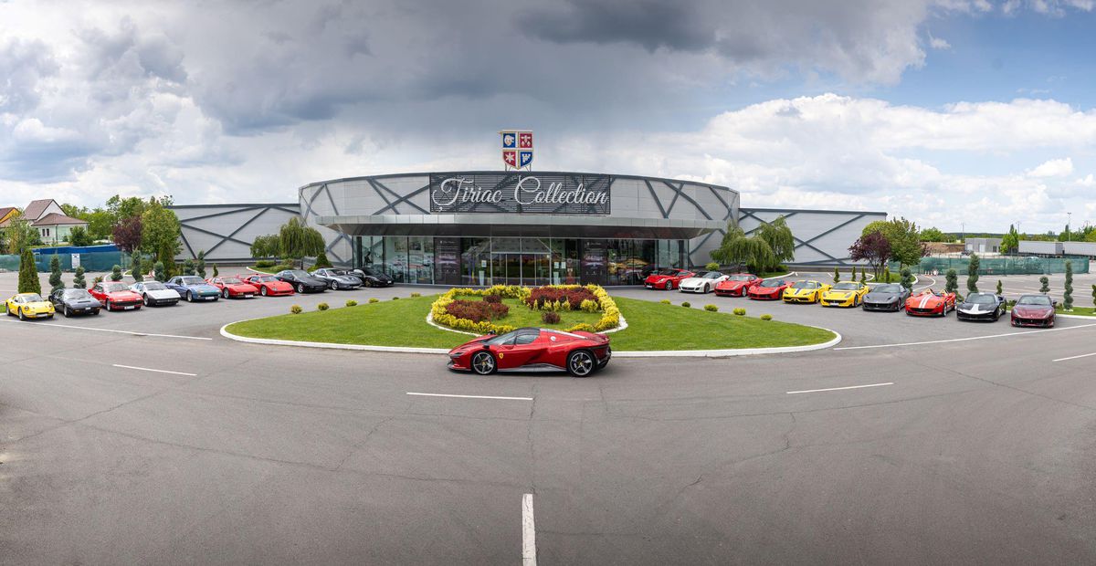 Ion Țiriac și-a prezentat colecția de mașini Ferrari