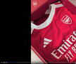 Arsenal și-a prezentat noul echipament pentru sezonul 2025-2026