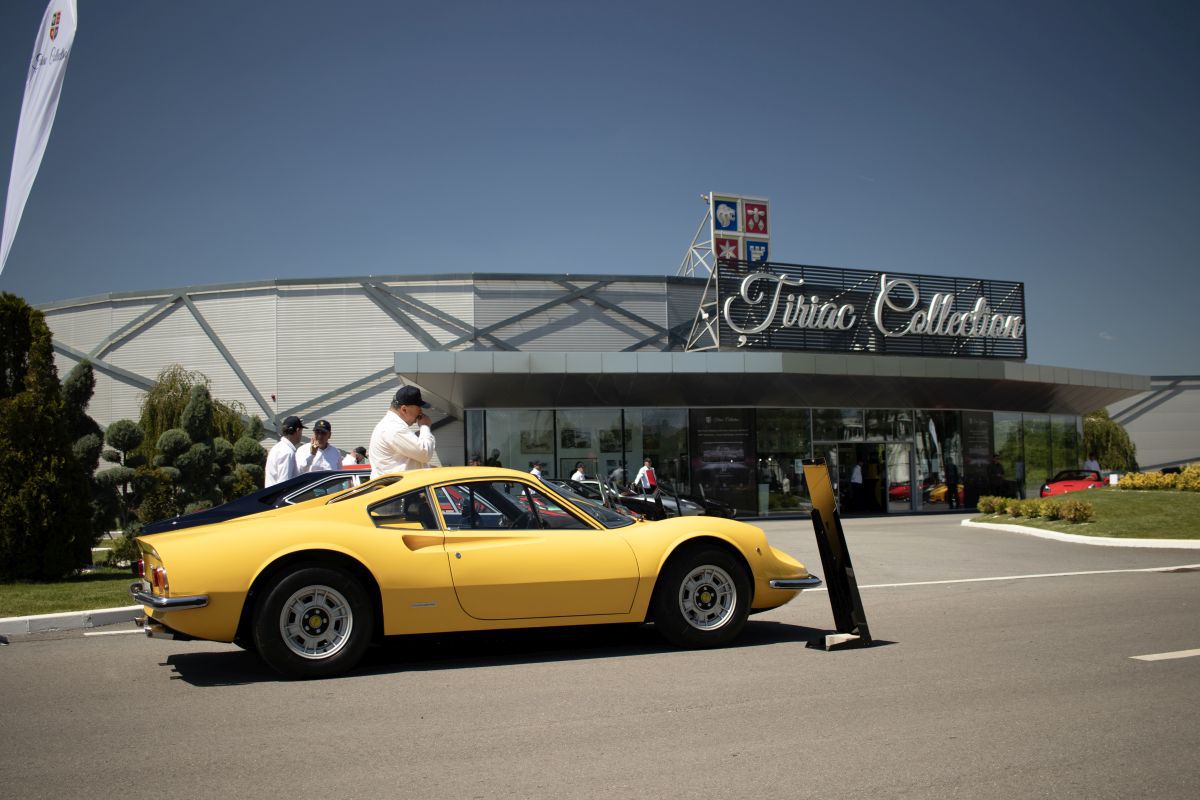 Ion Țiriac și-a prezentat colecția de mașini Ferrari