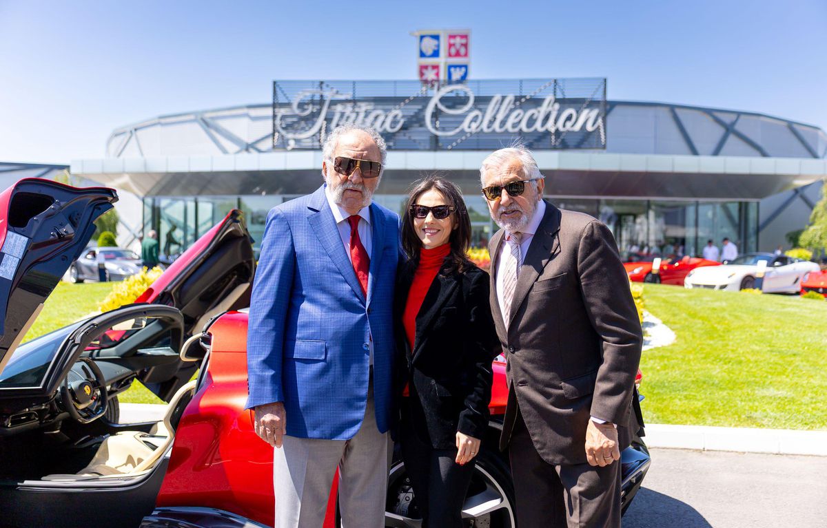 Ion Țiriac și-a prezentat „colecția Ferrari”: „Nici directorul nu le-a auzit pornite pe toate”