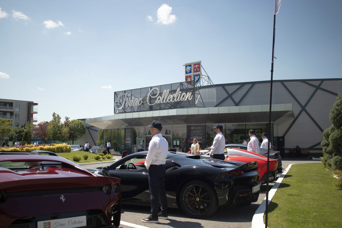 Ion Țiriac și-a prezentat colecția de mașini Ferrari