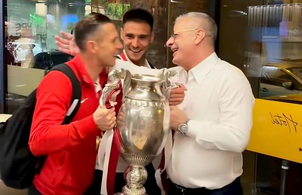 Neluțu Varga a sărbătorit toată noaptea câștigarea Cupei României » Imaginile surprinse la hotelul lui Țucudean