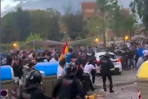 Scene șocante, înainte de Espanyol - Barcelona: a intrat cu mașina în mulțimea de suporteri, lângă stadion! Atenție, imagini cu puternic impact emoțional!