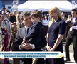 Nicușor Dan la Black Sea Defense and Aerospace - BSDA. Foto: captură Antena 1
