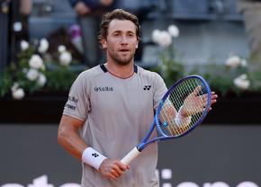 Casper Ruud, calificat în finala Masters-ului 1000 de la Roma, după un meci oprit de ploaie timp de 2 ore