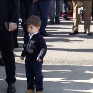 Nicușor Dan la Black Sea Defense and Aerospace - BSDA. Foto: captură Antena 1