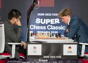 Prima rundă a Super Chess Classic România 2026:  cinci remize spectaculoase la debut